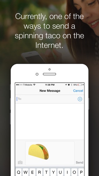 Taco Spin Text gallery image