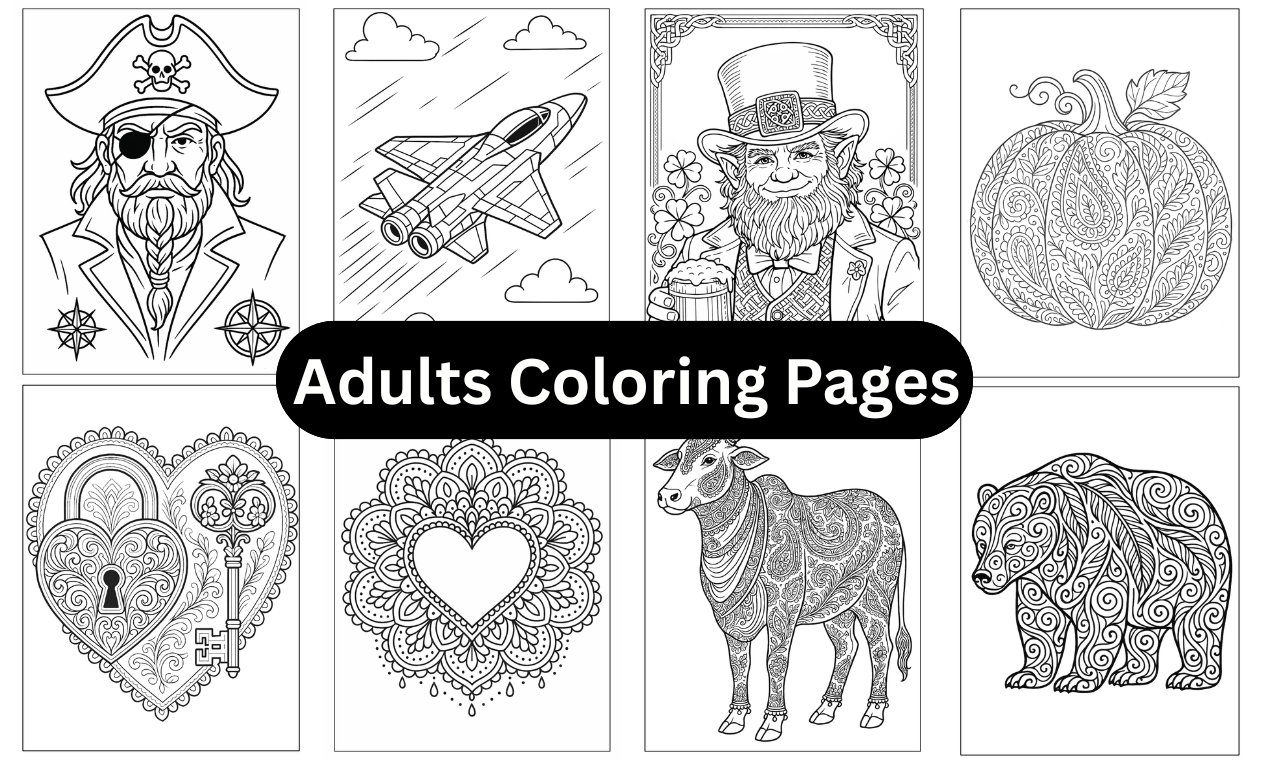 Coloring Pages for Kids and Adults gallery image
