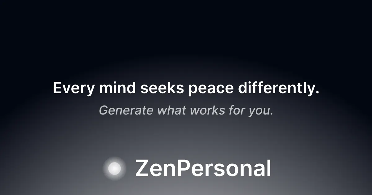 ZenPersonal