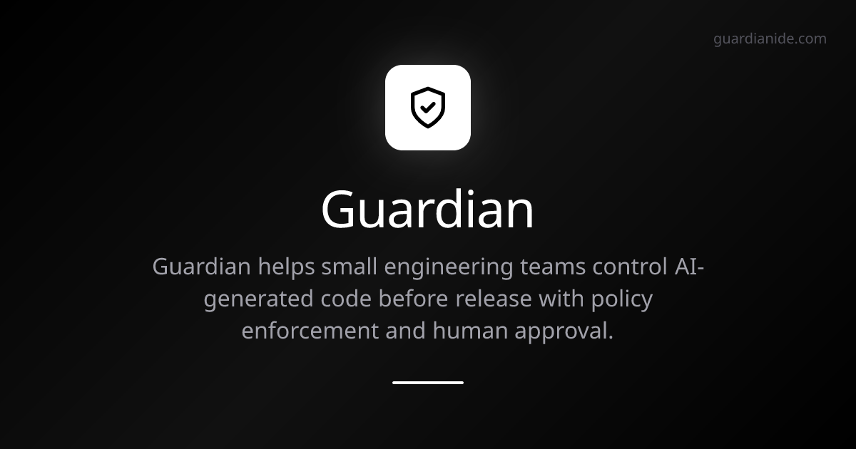Guardian IDE gallery image