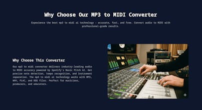 Mp3ToMidi gallery image