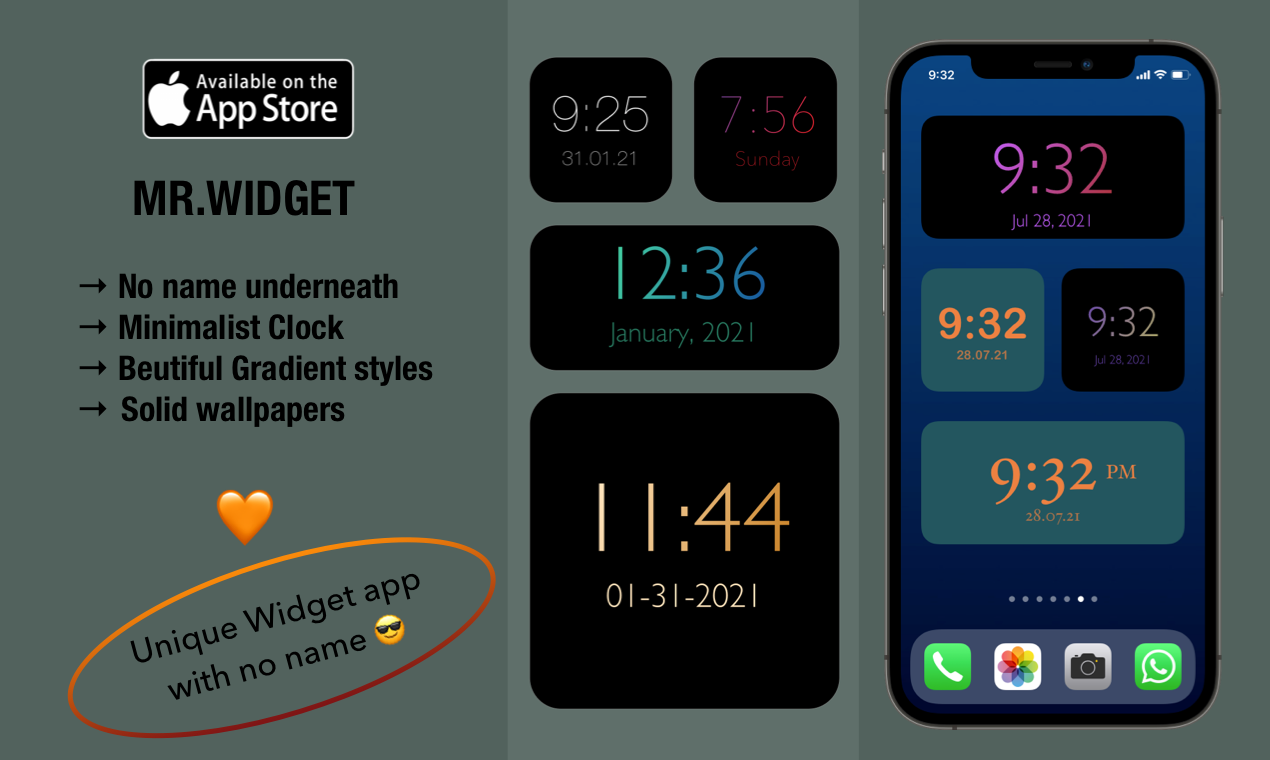 MR.WIDGET - No name widget gallery image