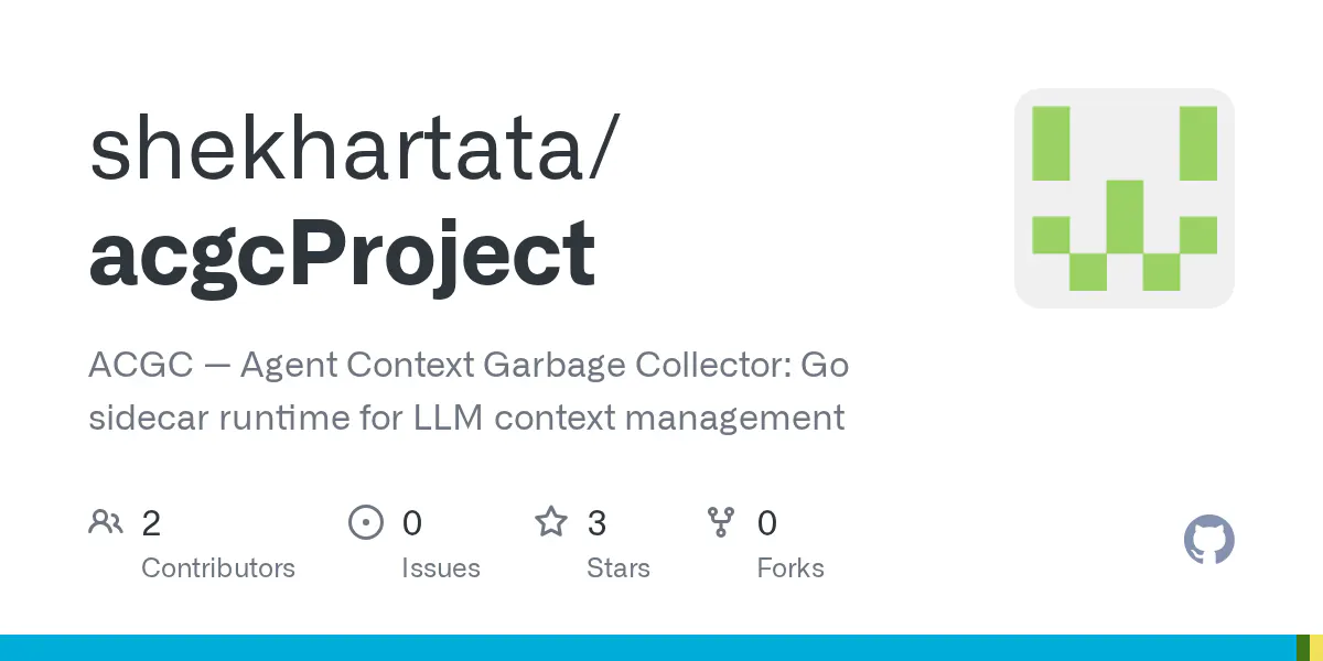 ACGC - Agent Context Garbage Collector gallery image
