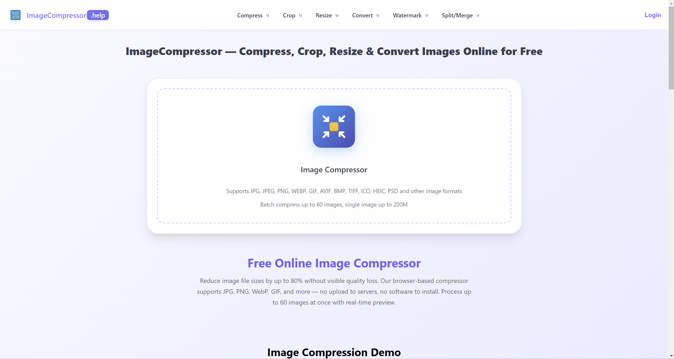 ImageCompressor.help gallery image