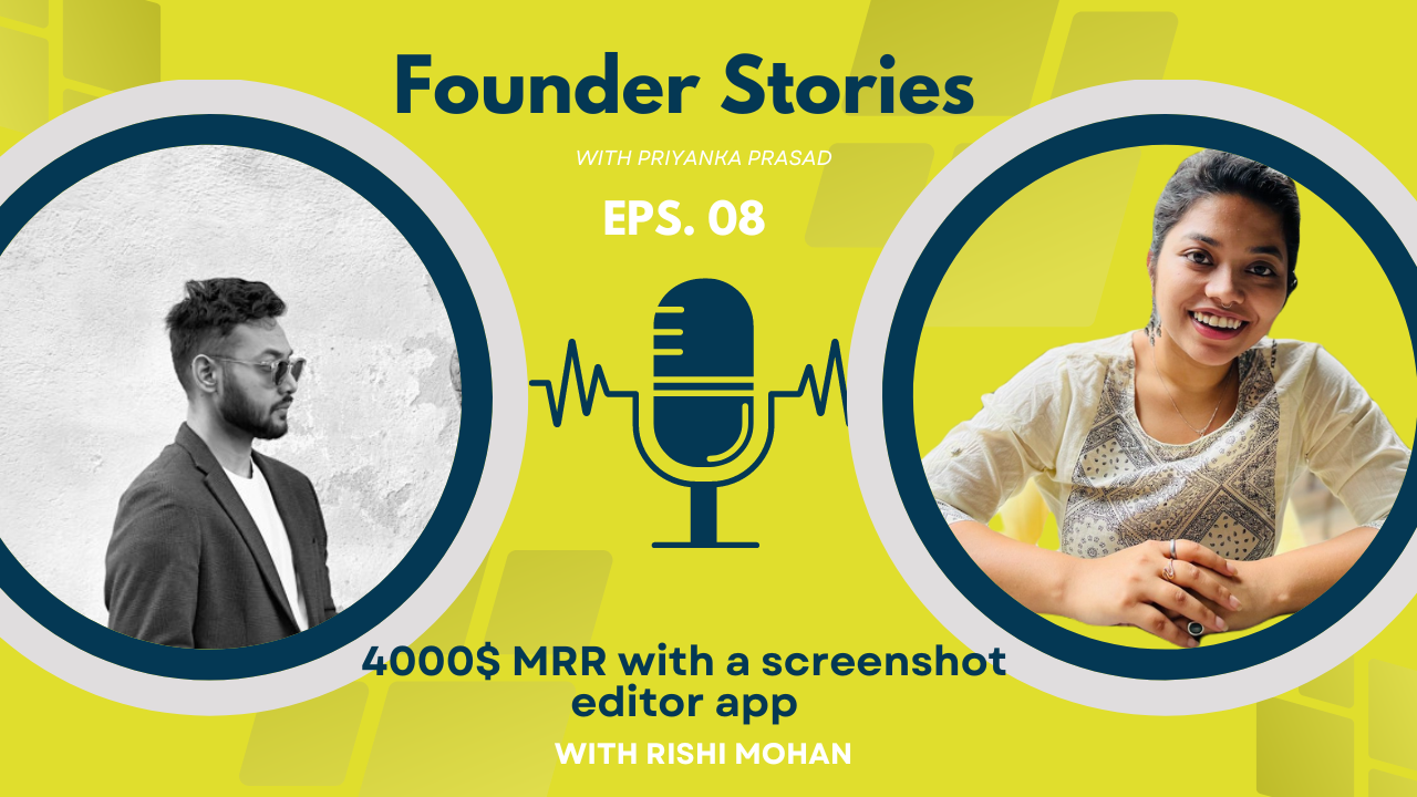Histórias de fundadores com Priyanka media 8