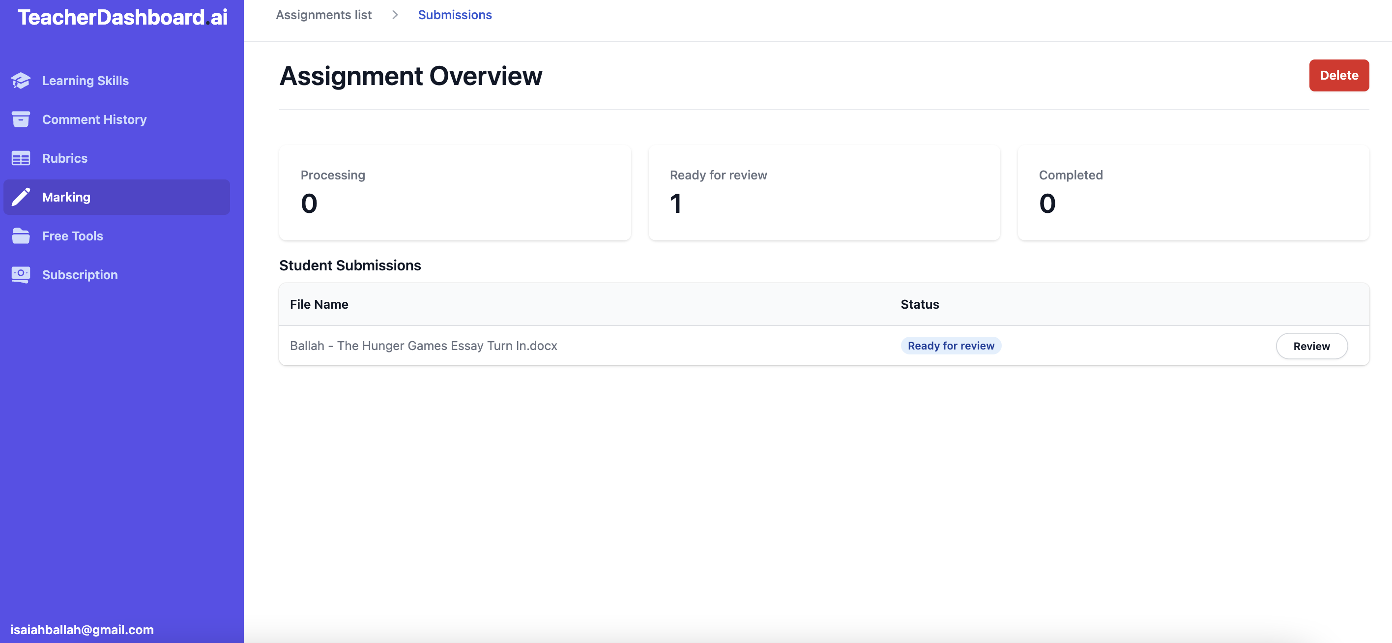 Media TeacherDashboard.ai - Pembuat rubrik AI, menandakan, laporan kad & banyak lagi 6