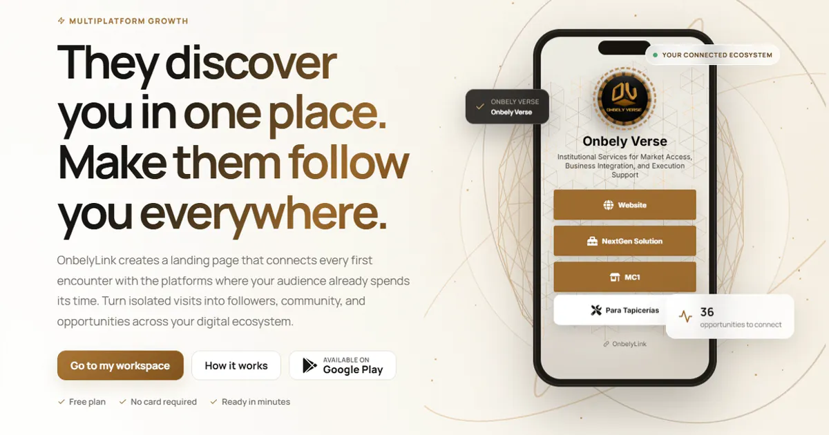Onbely Links gallery image