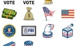 Election 2016! Sticker Pack image