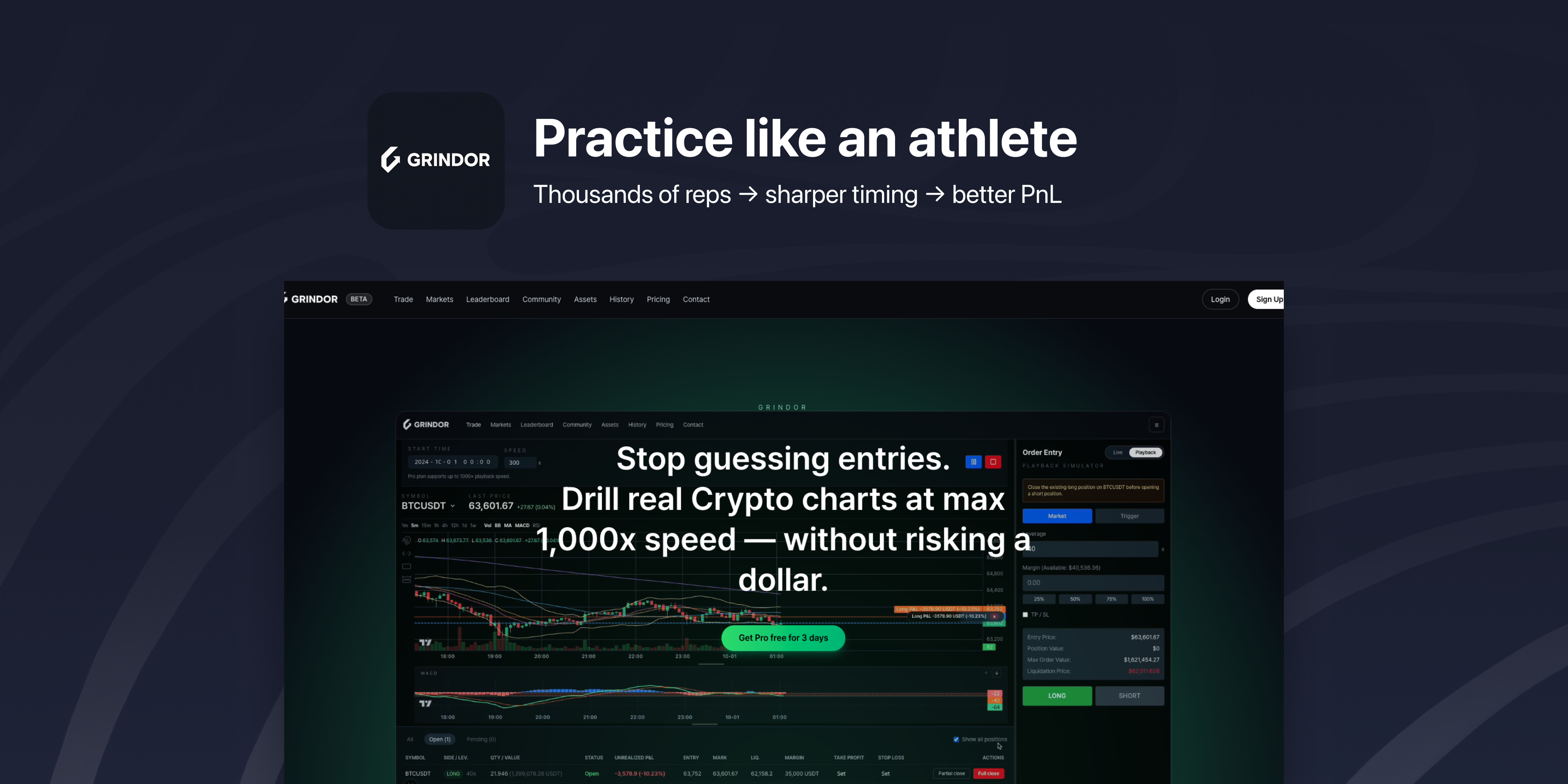 Grindor - Screenshot 4 showing product features and functionality