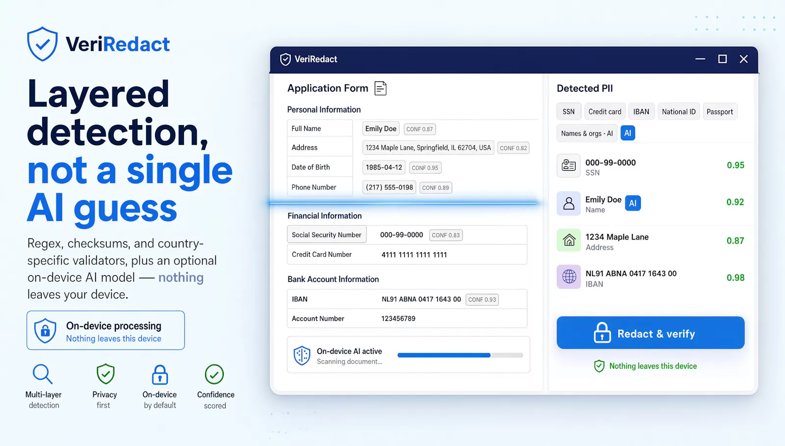 VeriRedact screenshot 3