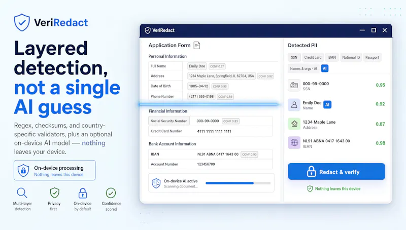 VeriRedact screenshot 3