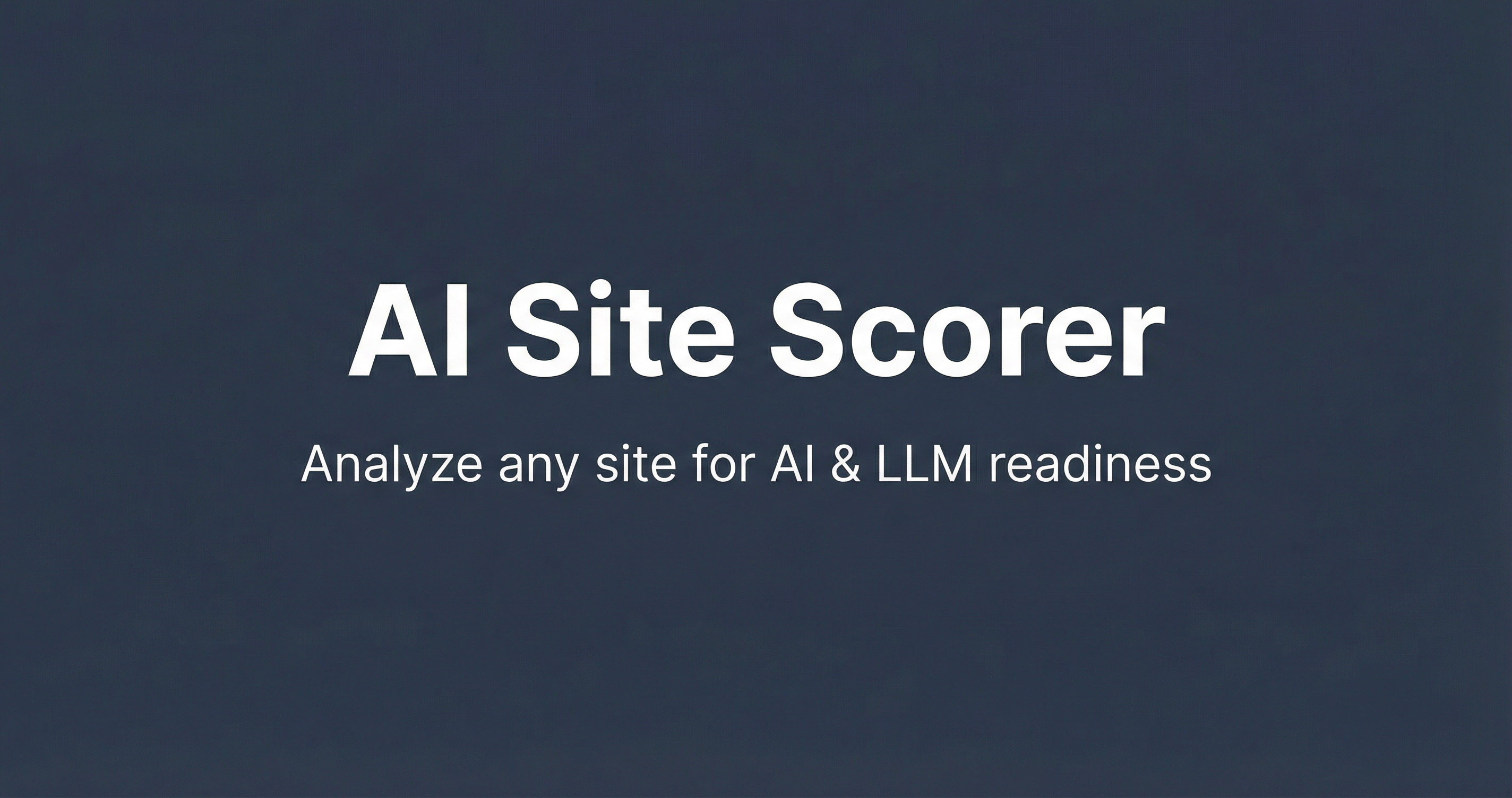 AI Site Scorer gallery image