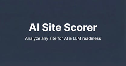 AI Site Scorer gallery image