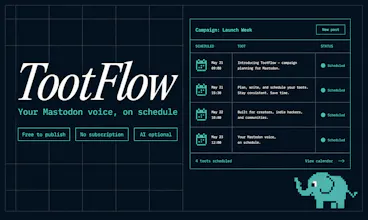 TootFlow gallery image