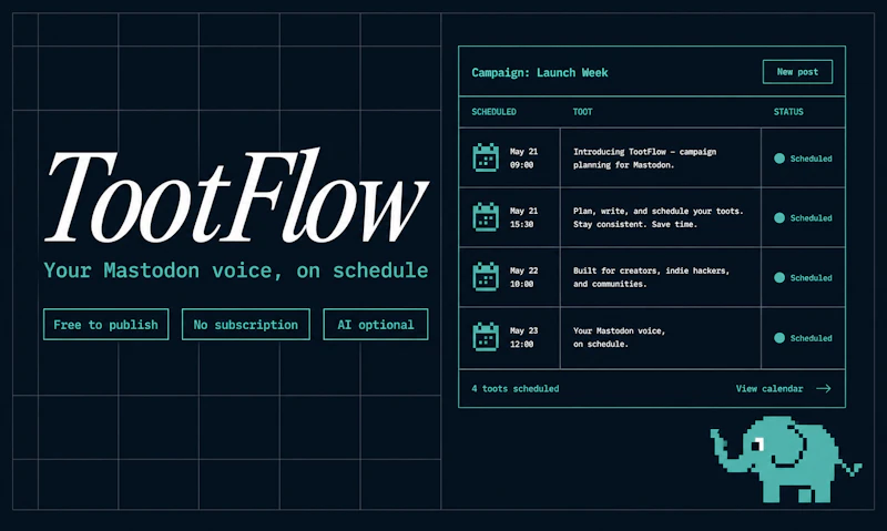 TootFlow screenshot 1
