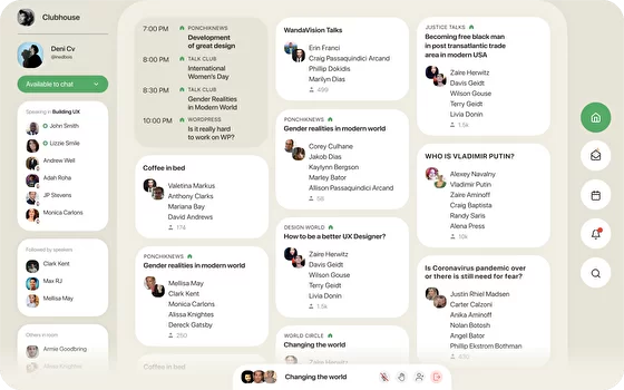 Clubhouse Desktop (PC) gallery image