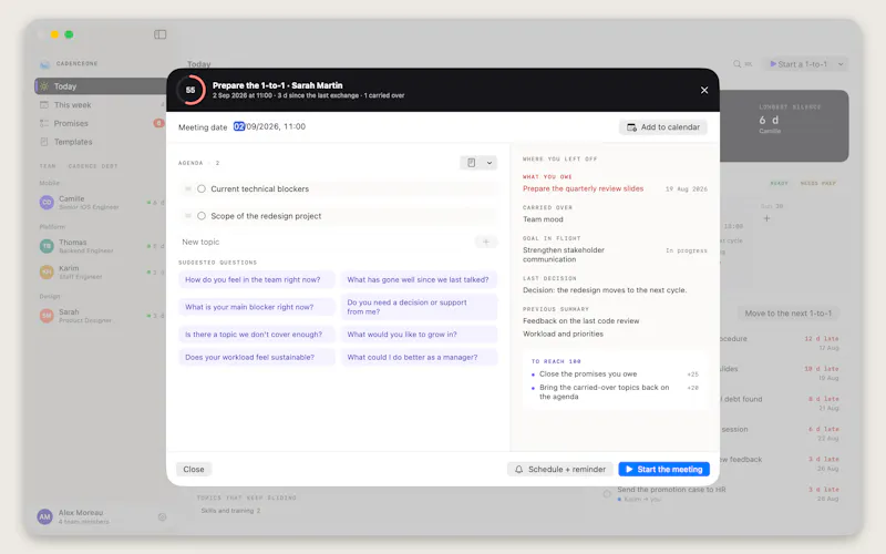 CadenceOne screenshot 3