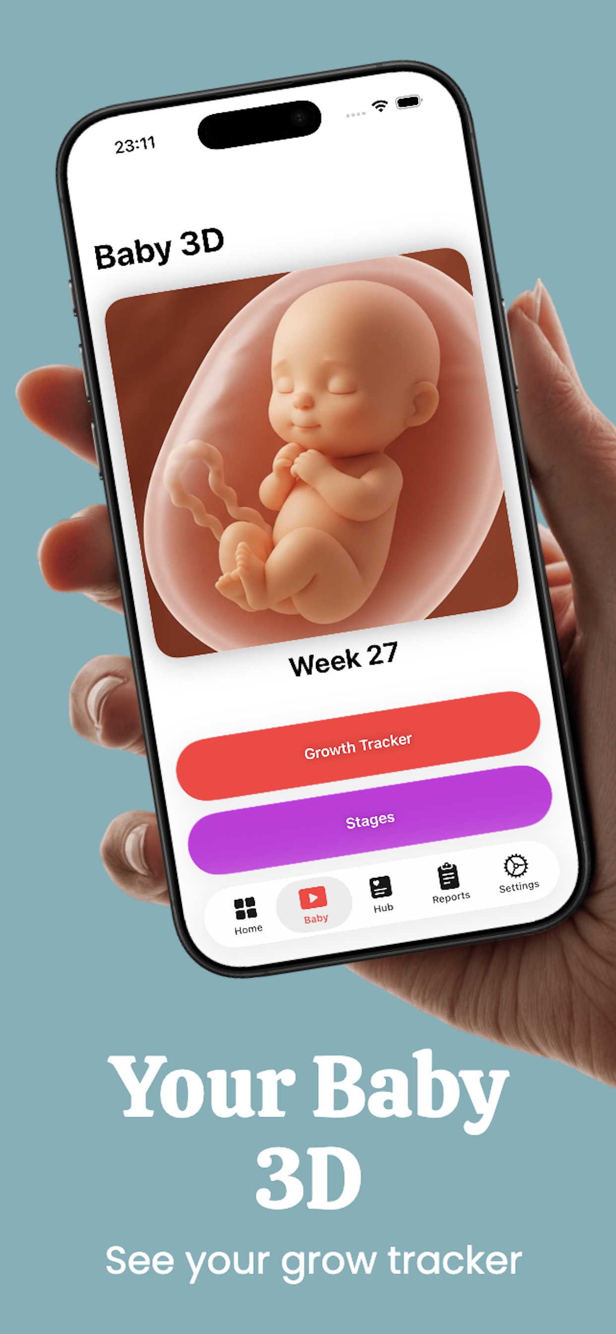 Track Pregnancy - GraceBaby - Product Hunt launch logo