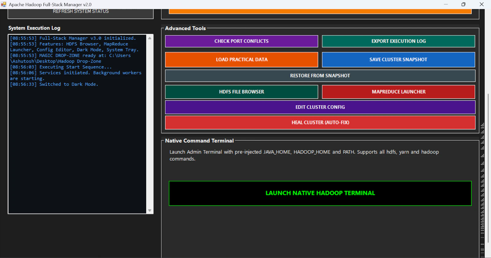 Hadoop Windows Manager  screenshot 2