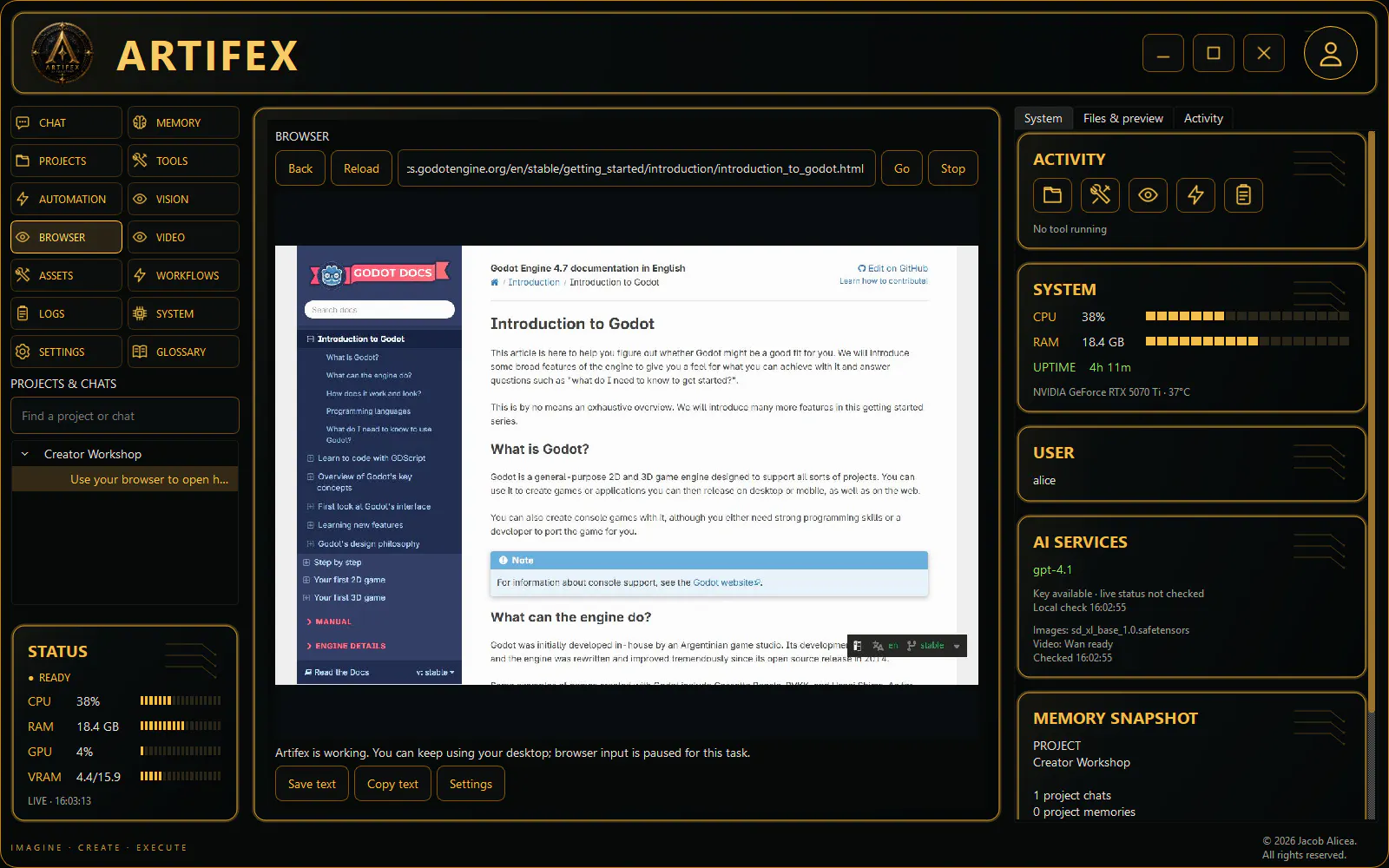 Artifex gallery image