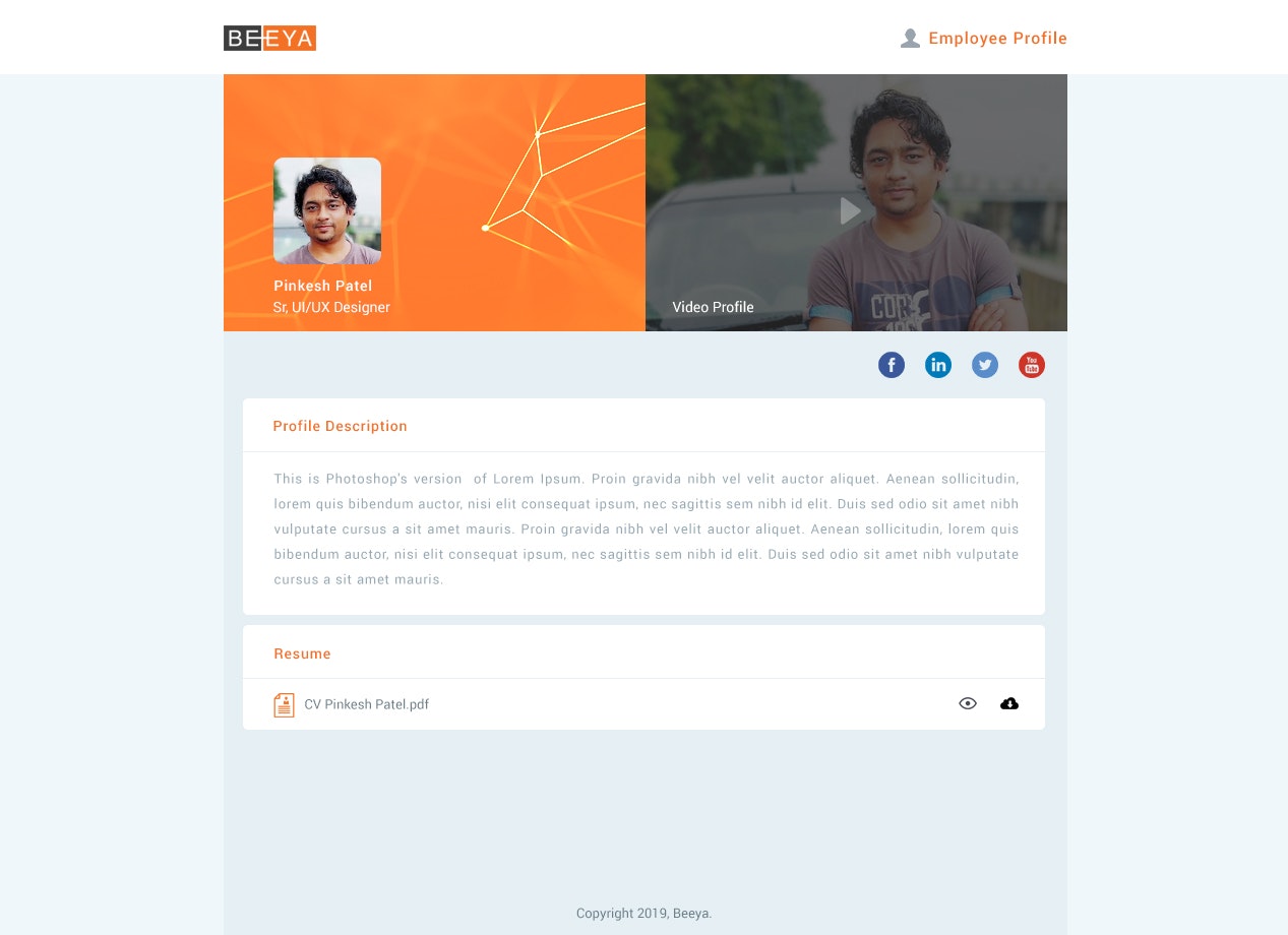 Beeya AI Job Search & Match Scoring gallery image