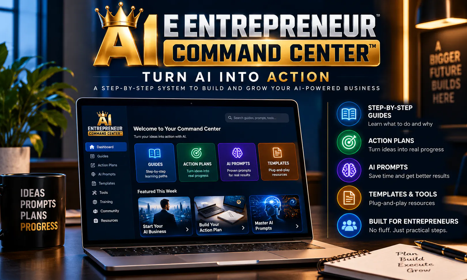 AI Entrepreneur Command Cenrter gallery image