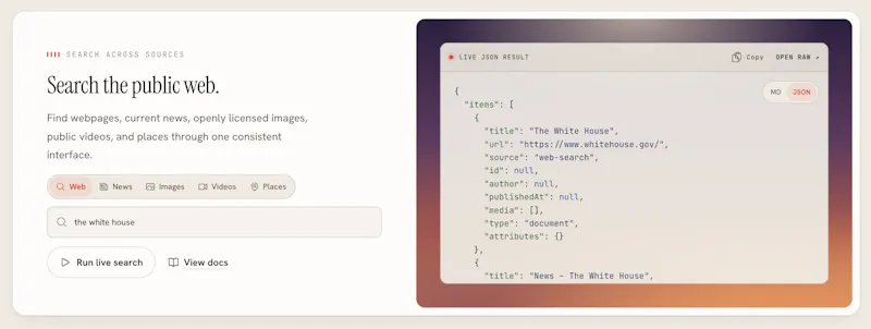 Webstractor screenshot 2