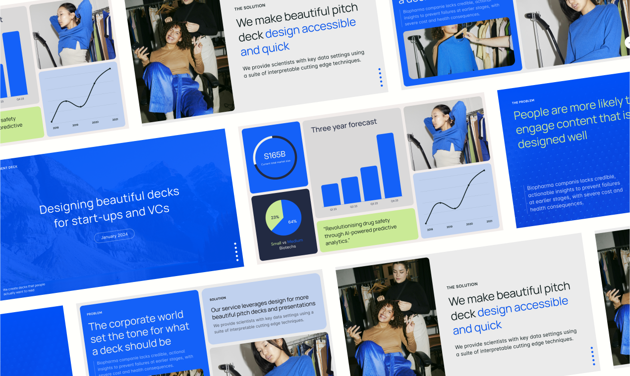 Buen lanzamiento - Diseño de hermosas mazos para nuevas empresas y VCS media 3