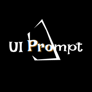 uiprompt - Product Hunt launch logo and brand identity