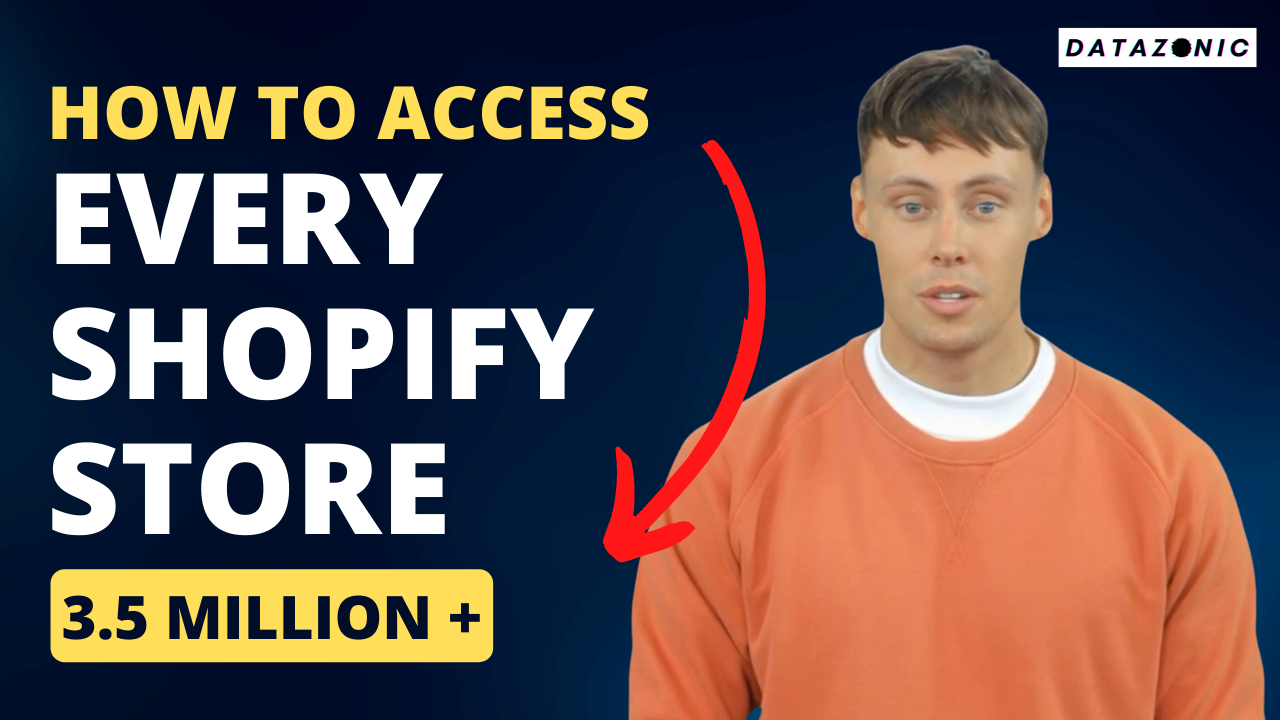 Datazonic - Una herramienta de investigación de comercio electrónico con tiendas Shopify de 3.5m media 3