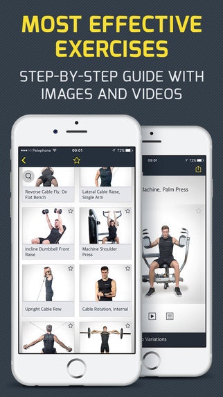 Workout app gallery image