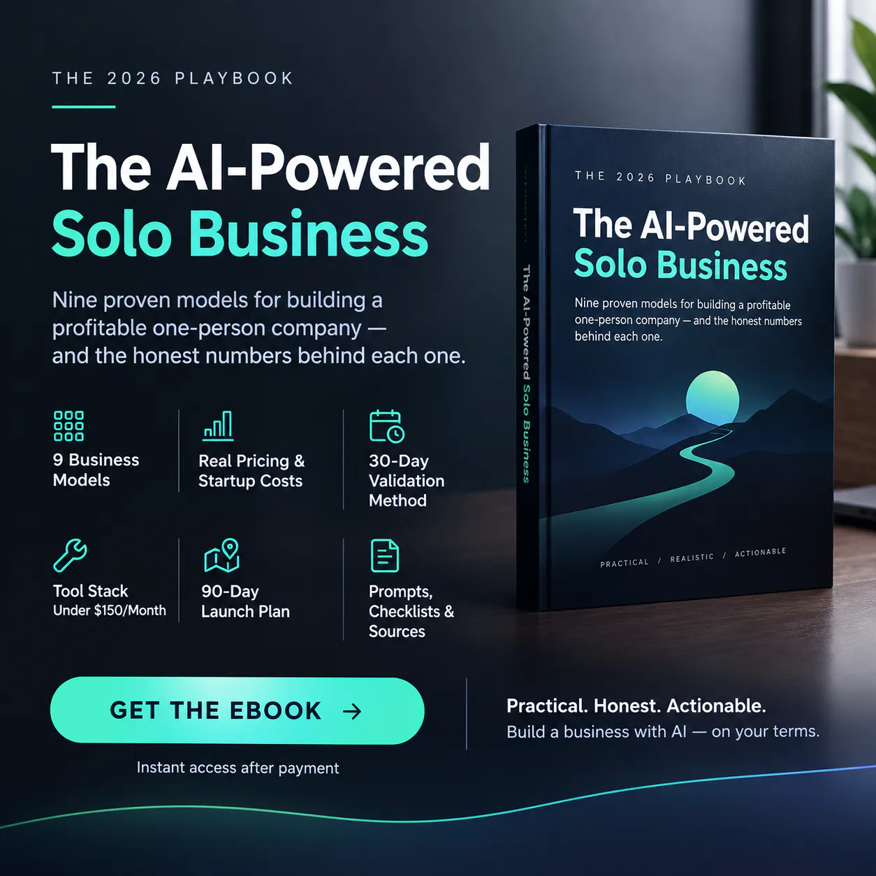 The Ai powered Solo Business logo