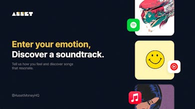 Interfaccia dell&rsquo;app ImFeeling - Una schermata dell&rsquo;app ImFeeling che mostra la funzione di condivisione dell&rsquo;umore, che consente agli utenti di esprimere le proprie emozioni attuali per generare una playlist personalizzata.