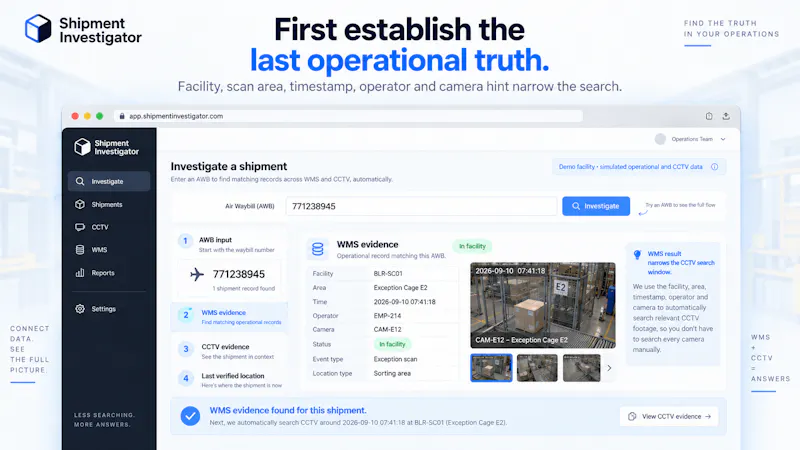 Shipment Investigator screenshot 4