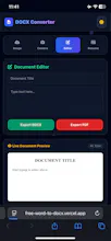 Word to DOCX Suite Mobile gallery image
