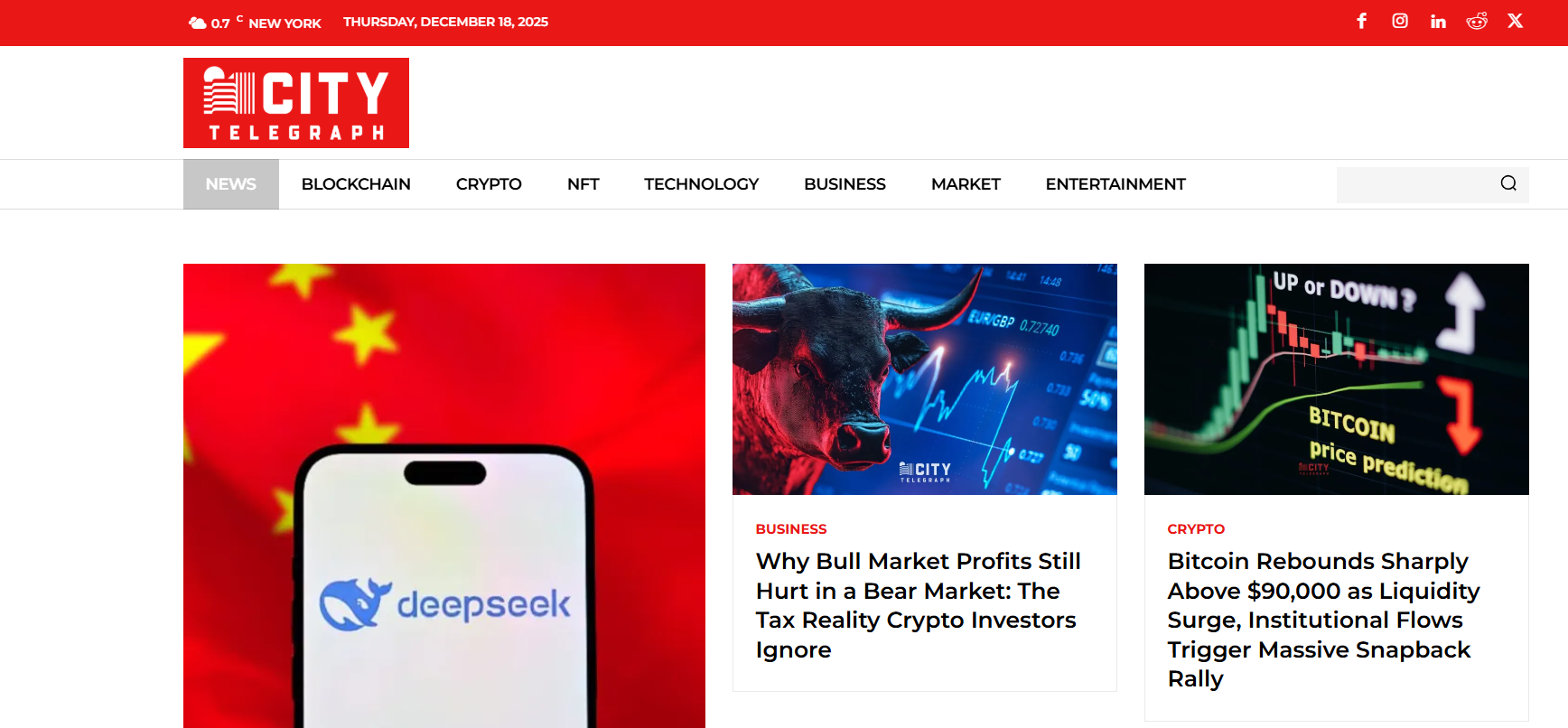 City Telegraph - Product Hunt launch logo