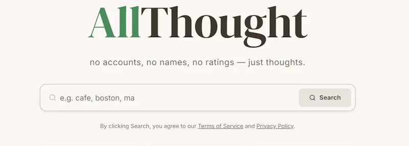 AllThought screenshot 2