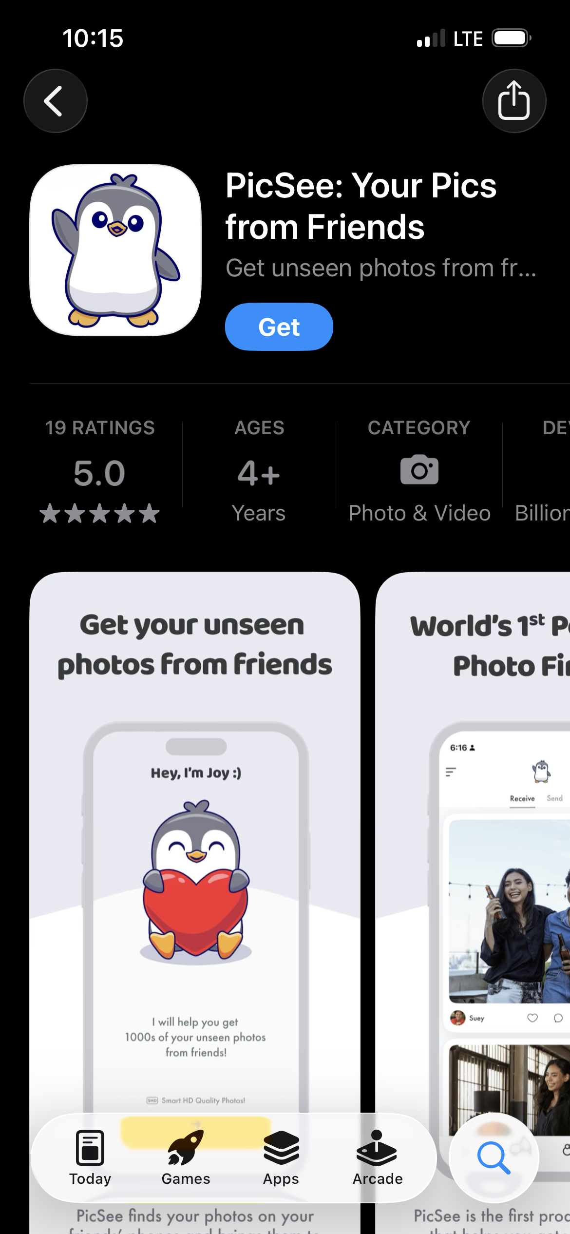 PicSee New - Main screenshot showing features and interface