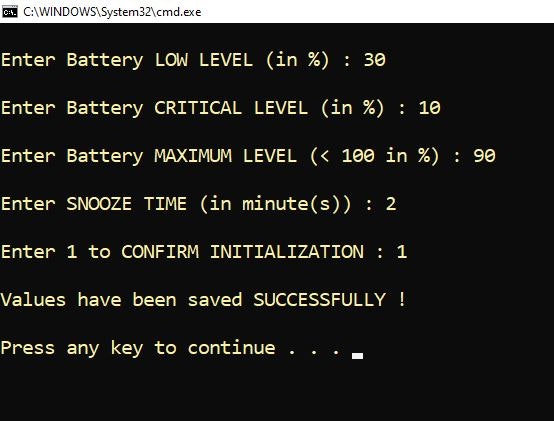 Battery Zira (Windows) gallery image