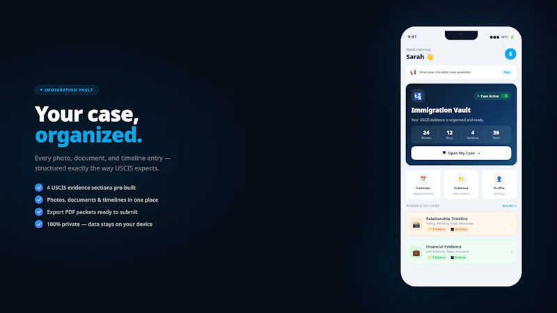 Immigration Vault screenshot 3