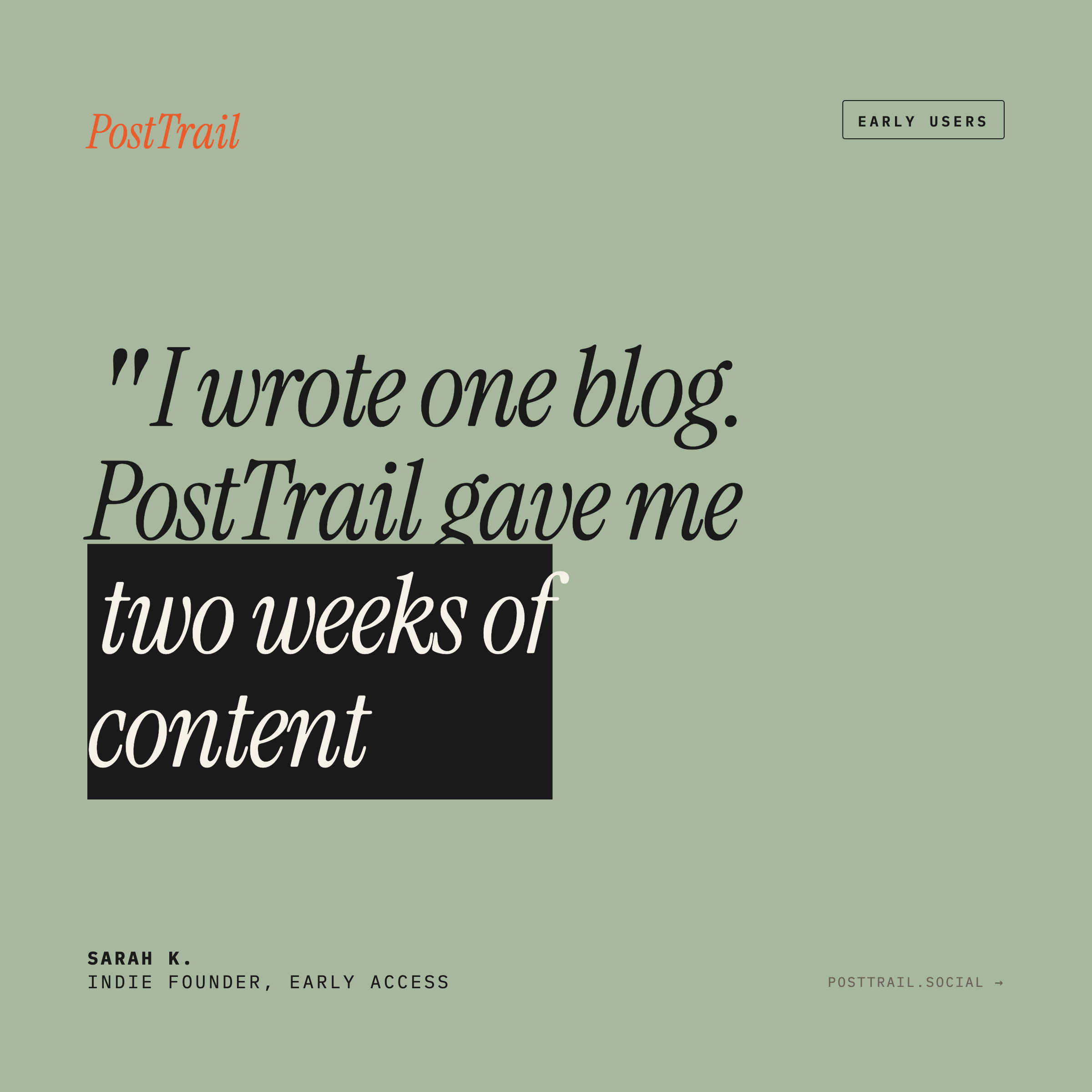 PostTrail gallery image