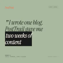 PostTrail gallery image