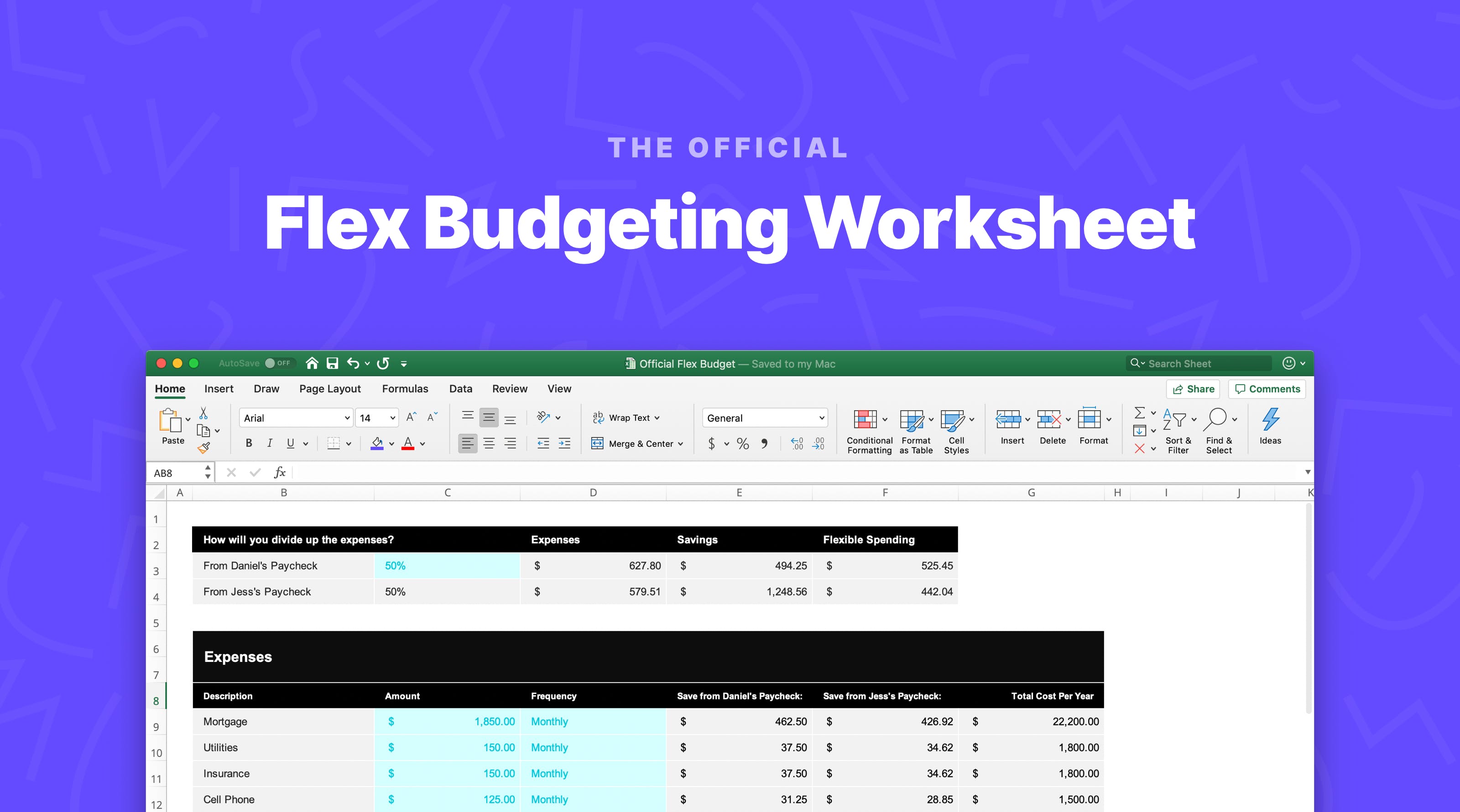 Flex Budgeting Worksheet media 2