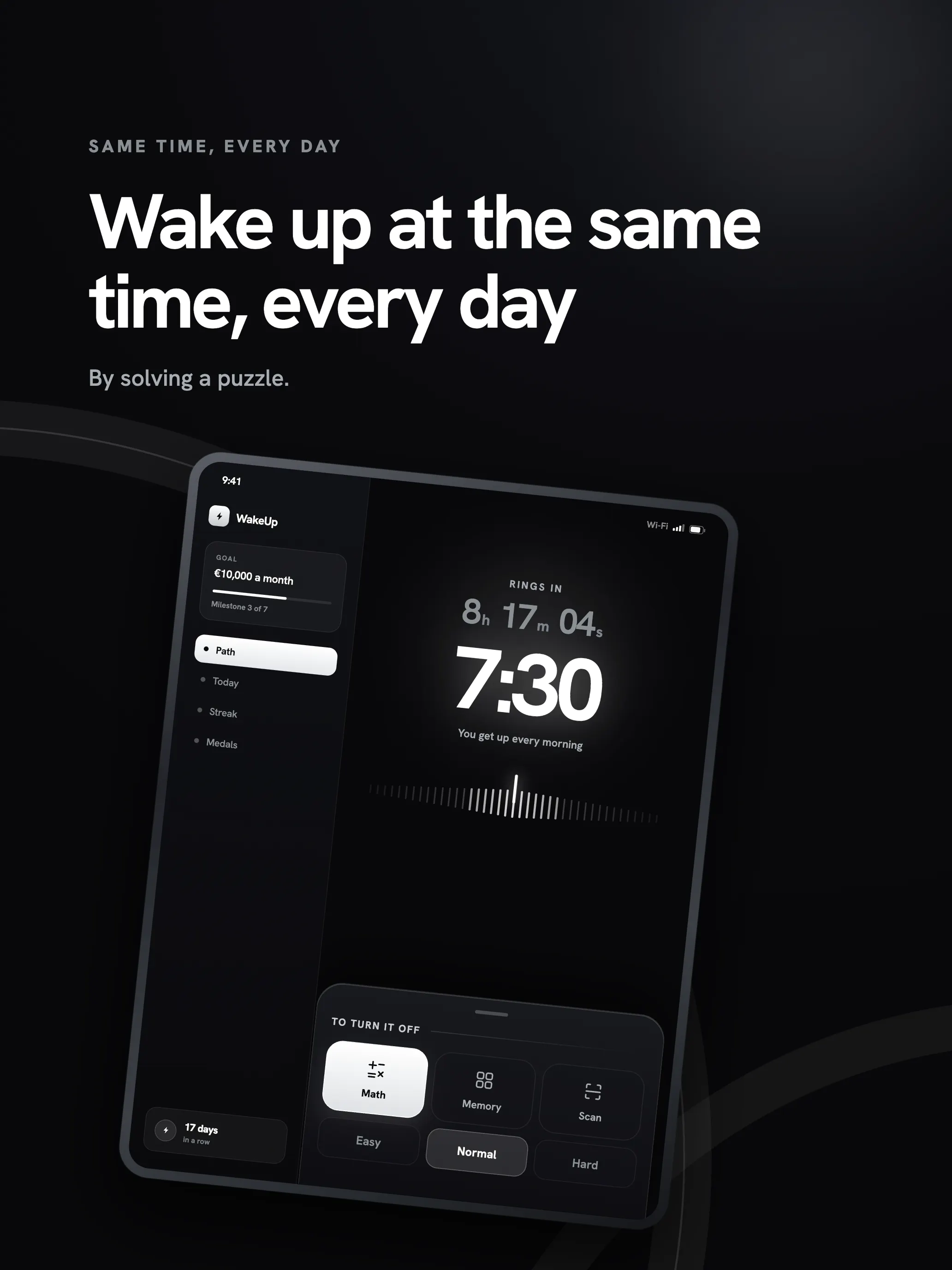 WakeUp: Alarm Clock & Goals gallery image