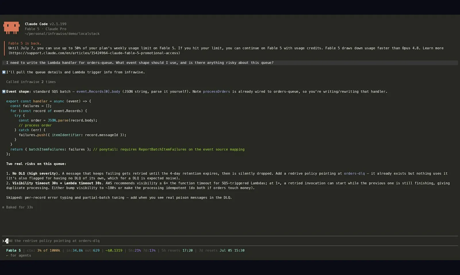 Infrawise screenshot 2