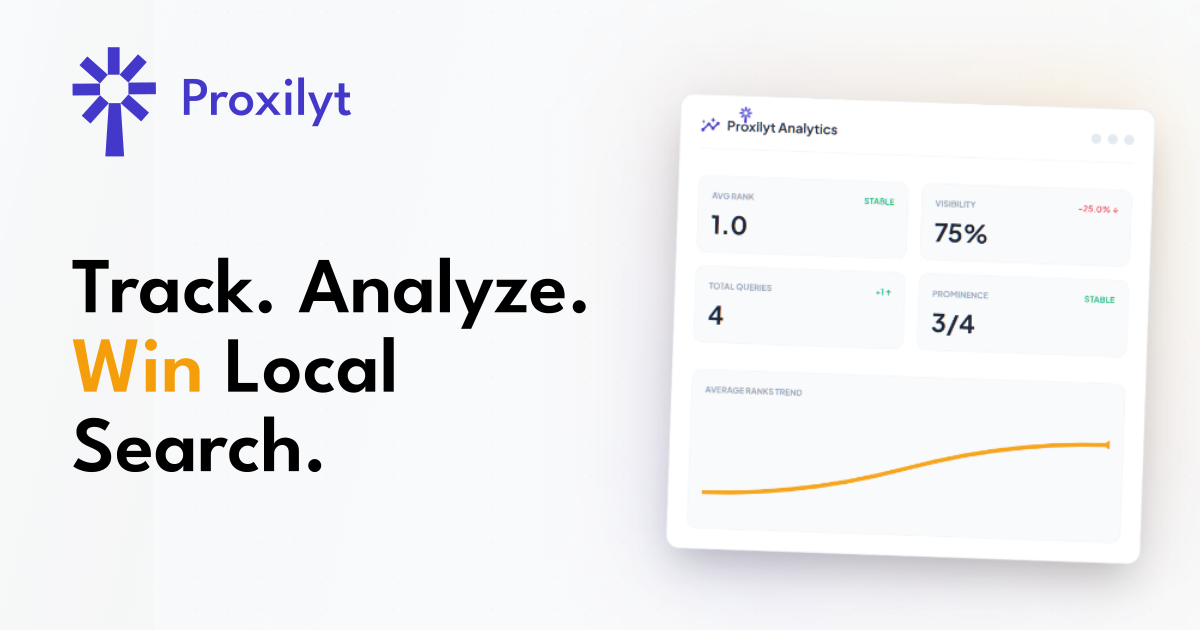 Proxilyt - Main product screenshot demonstrating key features and user interface