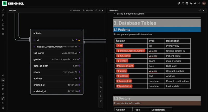DesignSQL V2 screenshot 4