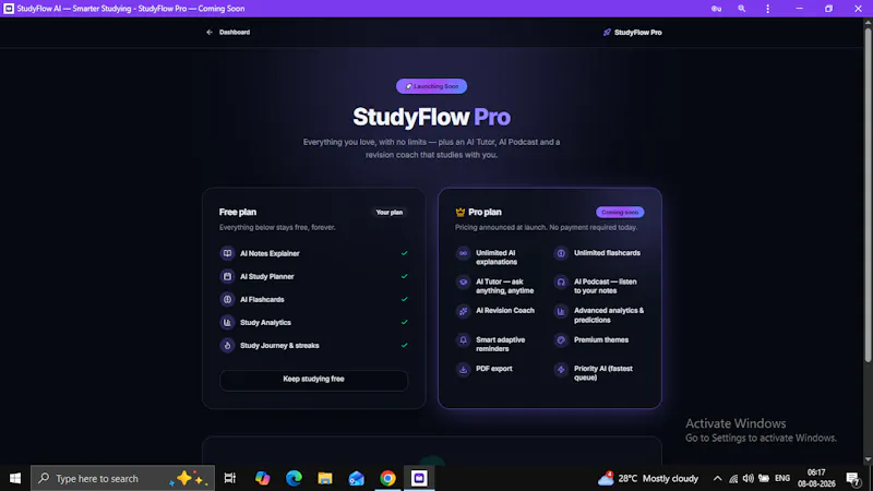 StudyFlow AI screenshot 4
