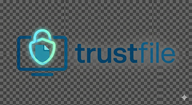 TrustFile - Product Hunt launch logo and brand identity