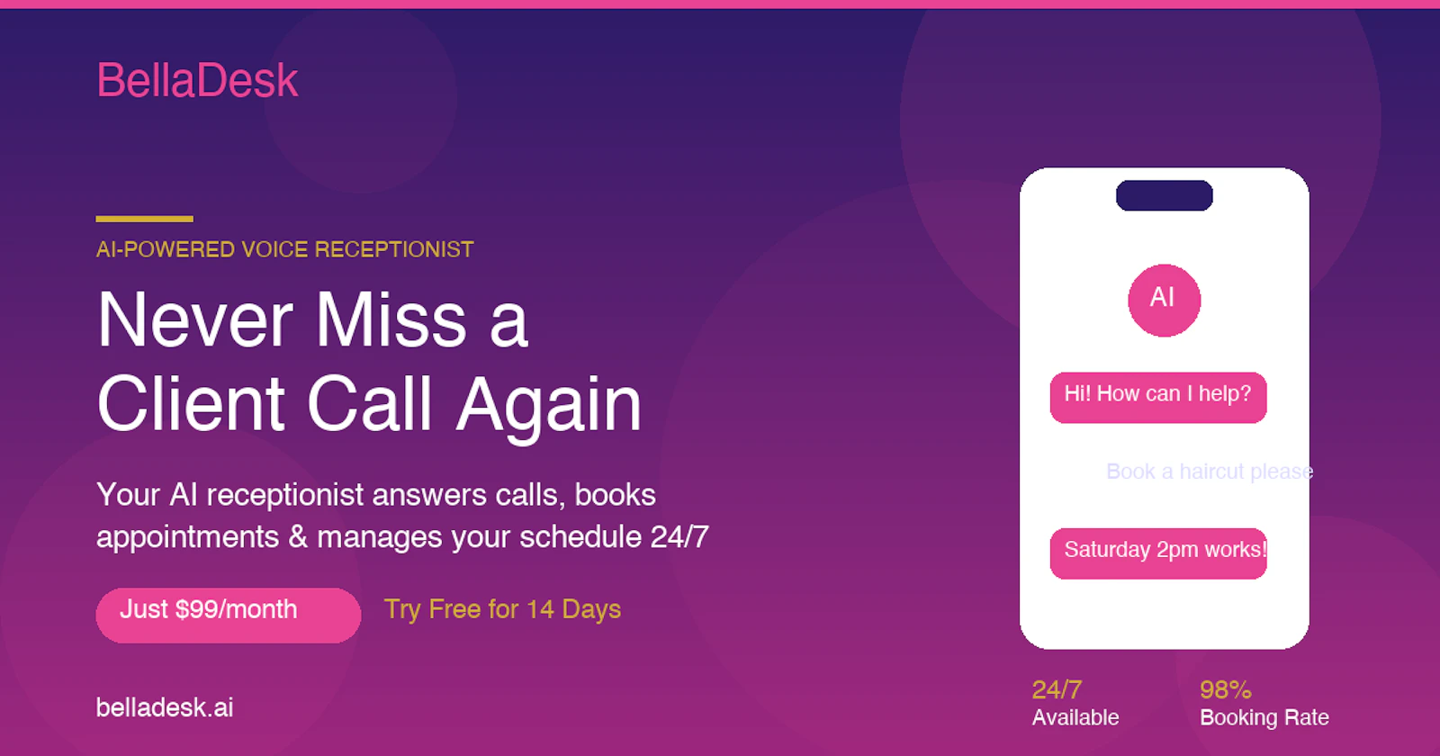 BellaDesk screenshot 1